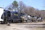 CLNA 106 heads into NS Glenwood Yard